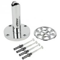 Кронштейн дополнительный для DEVIrail, хром 20Вт/40Вт/60Вт 12 см (98805195)