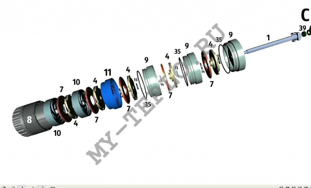 запчасти Джилекс Водомет Проф 55/35 А