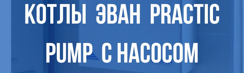 котлы ЭВАН PRACTIC PUMP (с насосом) в Иркутске