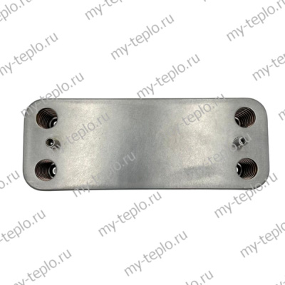 Теплообменник ГВС на 16 пластин для Chaffoteaux Pigma Green Evo (KTtepl2PigmaGrEvo)