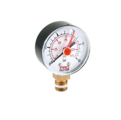 Манометр d53 мм, радиальный 16 бар  PROFactor (PF SG 861-16)