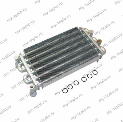 Baxi битермический теплообменник с кольцевыми прокладками (616170)